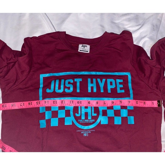 Hype Sweatshirt Size Medium Regular Fit - Picture 4 of 8